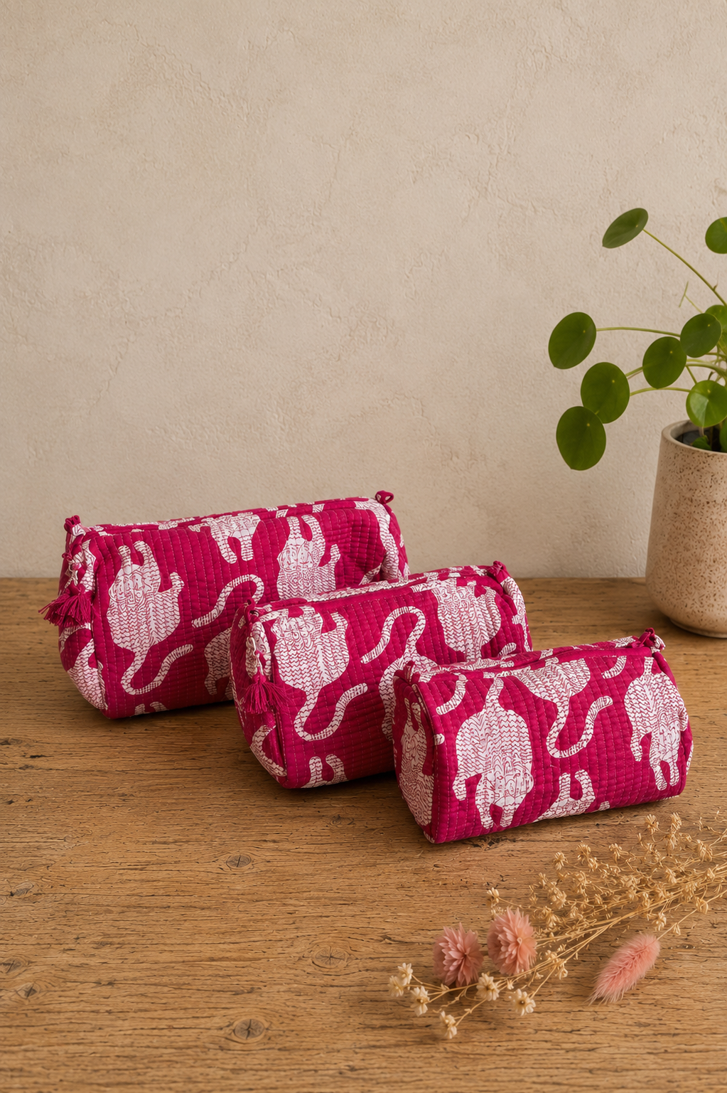 Trousse matelassée Romane