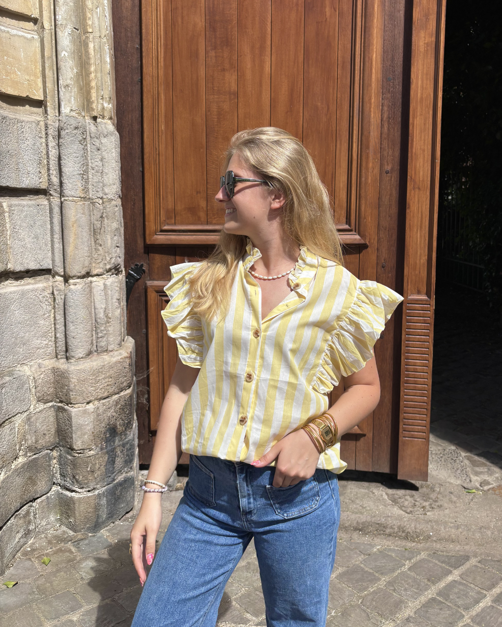 Blouse rayé Bianca
