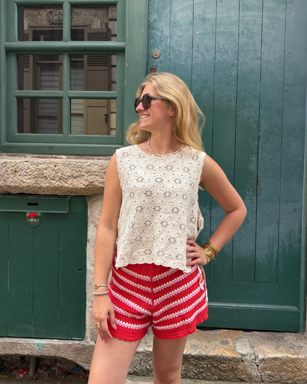 Top en crochet Soléa