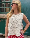 Top en crochet Soléa